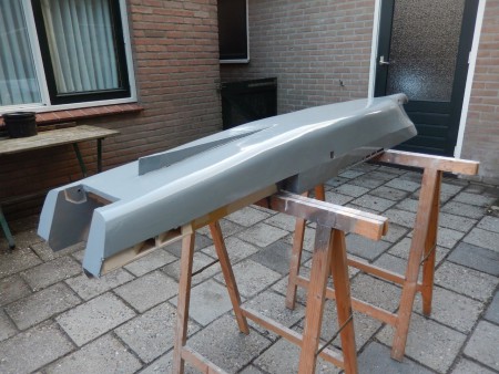 Eerste laag zit erop.